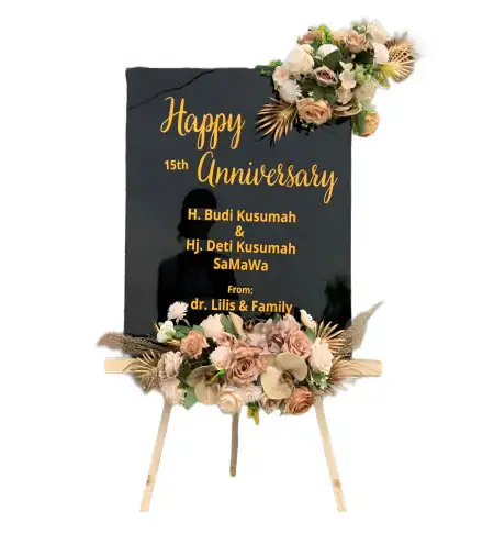 Papan Bunga Akrilik Baloi Indah