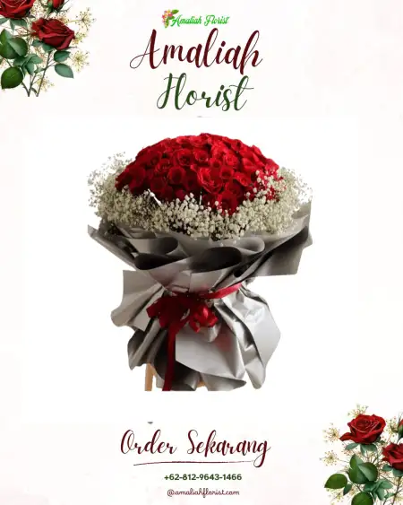 Buket Bunga Baloi Indah