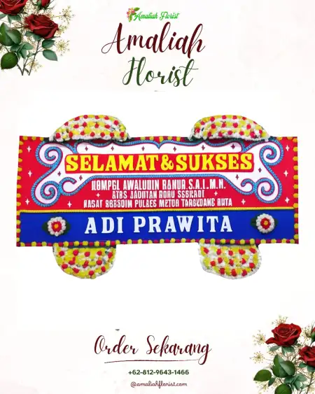 Papan Bunga Ucapan Selamat Baloi Indah