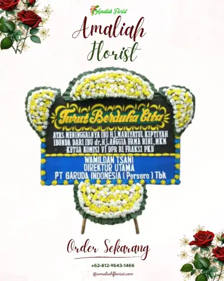Papan Bunga Duka Baloi Indah